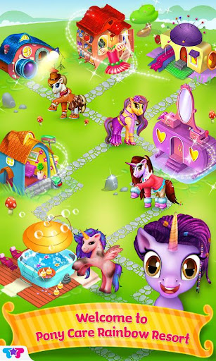 【免費模擬App】Pony Care Rainbow Resort-APP點子