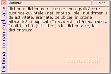 Dictionarul Explicativ al limbii Romane