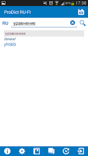 How to get Russian - Finnish dictionary lastet apk for android