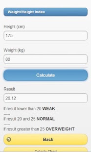 Free Download Easy Calorie Chart APK for Android