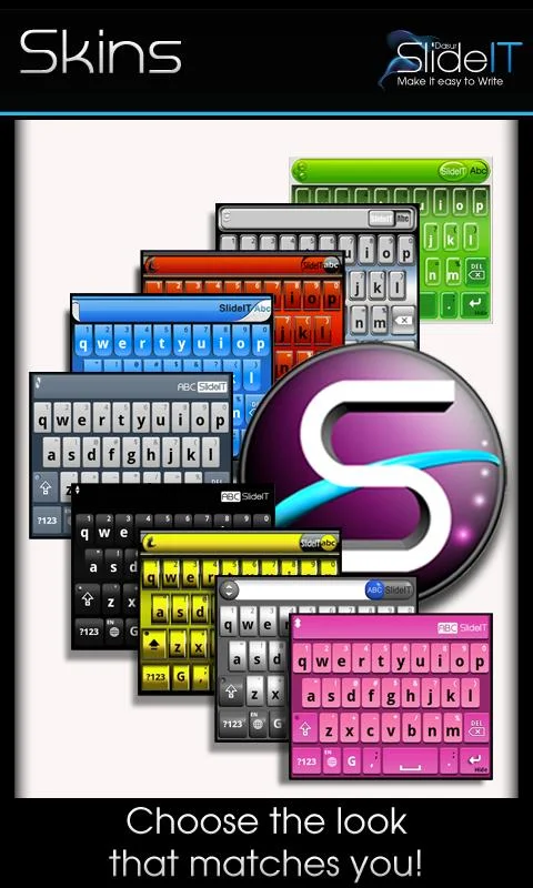 SlideIT gratuit Keyboard - screenshot