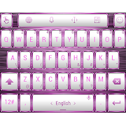 Theme TouchPal Frame W Pink