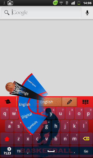 【免費個人化App】Basketball Keyboard Theme-APP點子