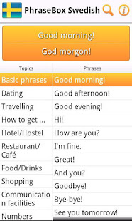Phrasebook Swedish(圖2)-速報App
