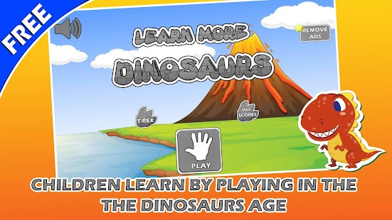Free Dinosaurs game for kids APK