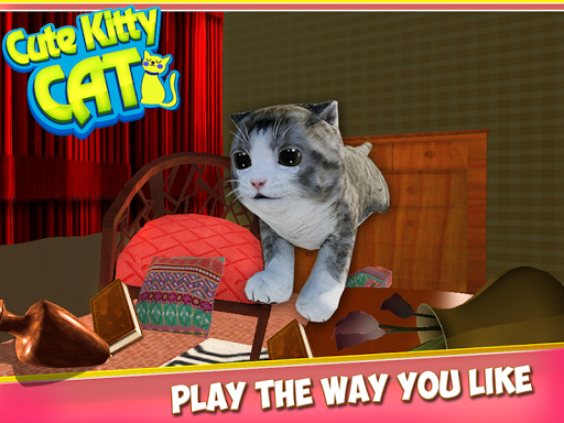 Download Cute Kitty Cat  3D  Simulator  Google Play 
