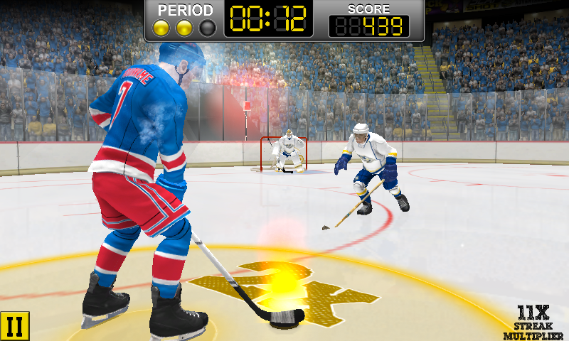 Android application NHL Hockey Target Smash screenshort