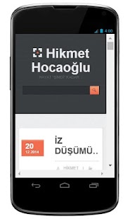 Hikmet Hocaoğlu Günlük Yazılar Screenshots 1