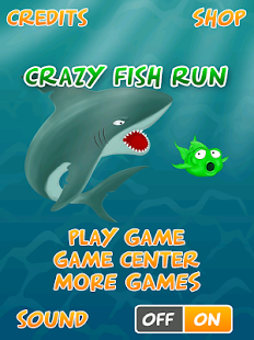 Crazy Fish Run - Shark Escape