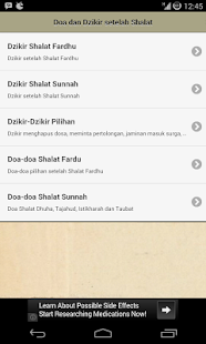 Doa dan Dzikir Setelah Shalat