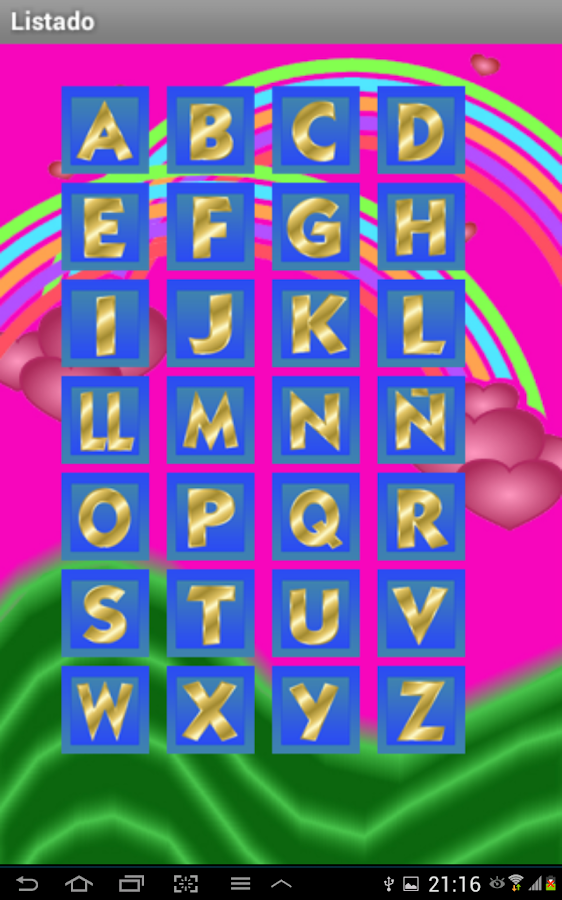 Alphabet in Spanish KIDS - Android Apps on Google Play