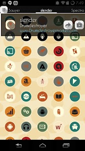 Slender Icon Pack - screenshot thumbnail