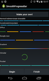 SmoothProgressBar Demo