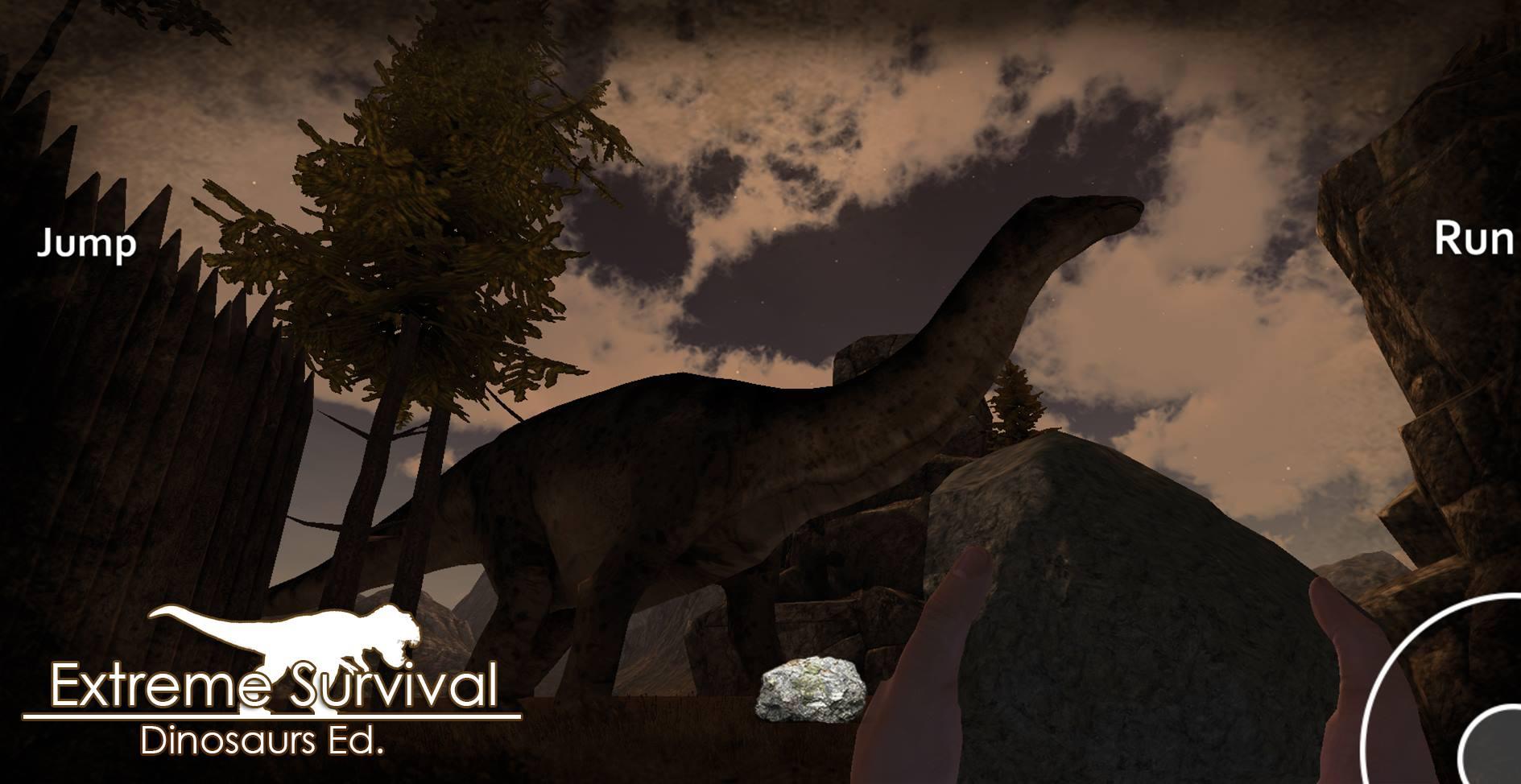 Android application Extreme Survival: Dino Ed. β screenshort