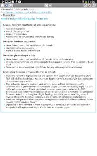 Manual of Childhood Infections Screenshots 1