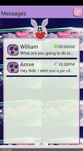 BeMine GO SMS THEME