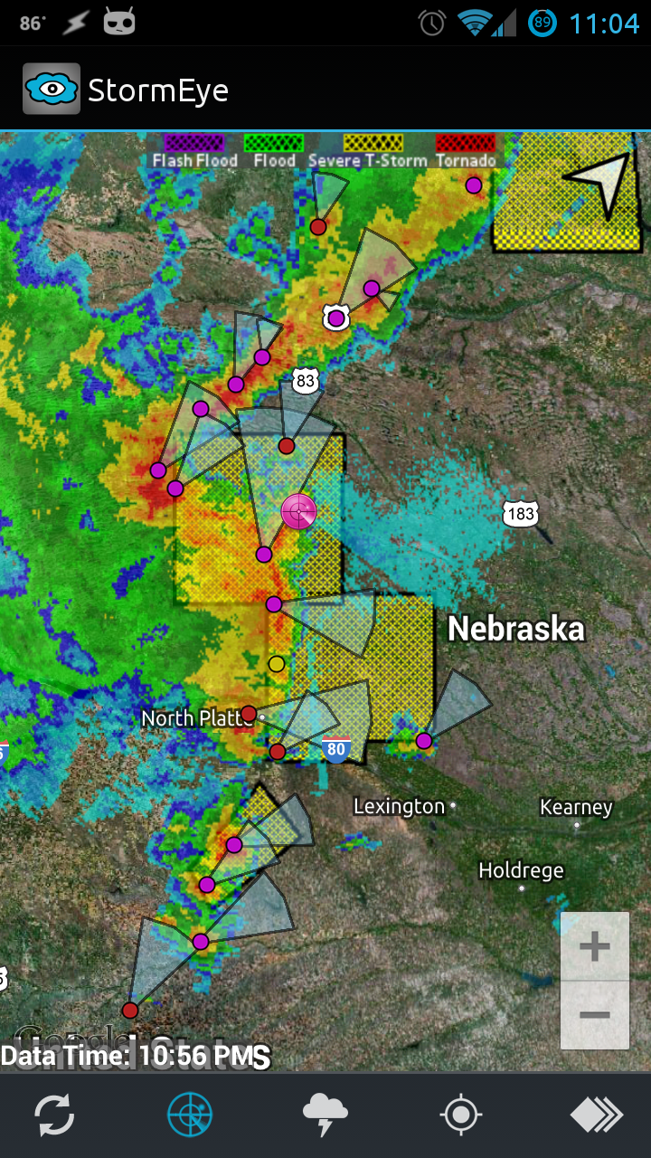 StormEye - Storm Tracking Screen 3