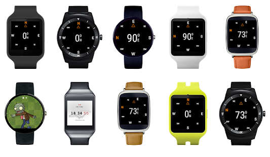 android wear compass