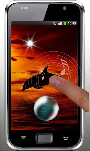 【免費個人化App】Dolphin Sunset live wallpaper-APP點子