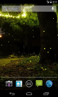 Fireflies Live Wallpaper Screenshots 3