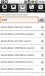 Athletics Stats Screenshots 7