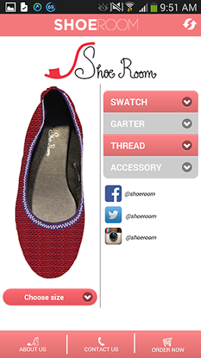Shoeroom Mobile App