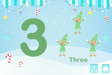 123 Christmas - Learn to Count poster 2