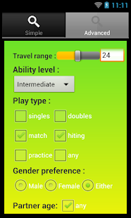 Free Download Tennis Partner Search APK