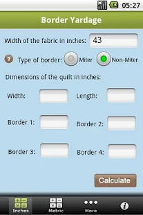   Quilting Calculators- screenshot thumbnail   