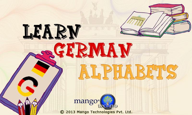 Learn German Alphabets - Android Apps on Google Play