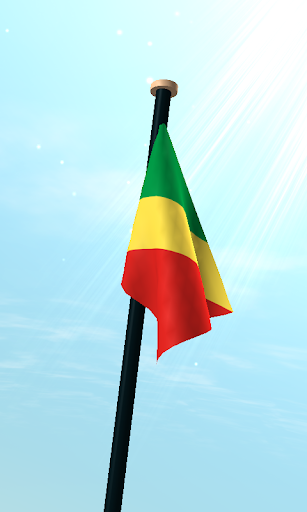 免費下載個人化APP|剛果共和國旗3D免費動態桌布 app開箱文|APP開箱王