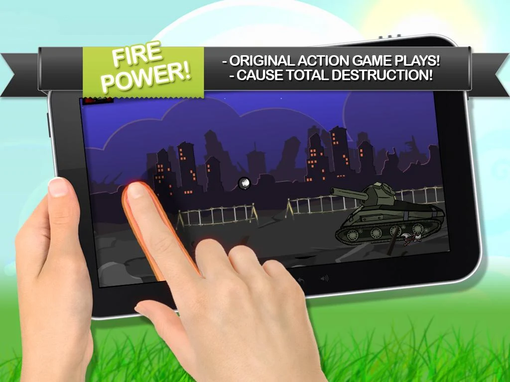 Finger VS Axes - screenshot