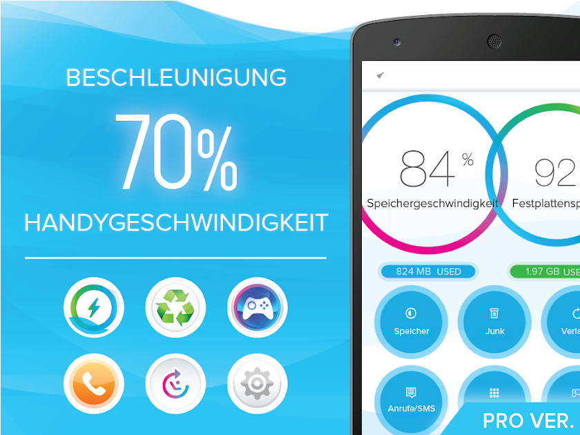 Booster - Speed Reiniger Pro Screen 1