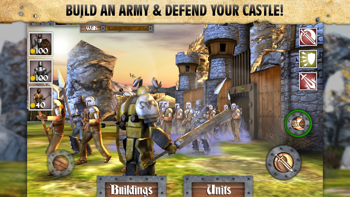 Screenshot Heroes and Castles v1.00.14.4 MOD APK [Dinheiro Infinito]