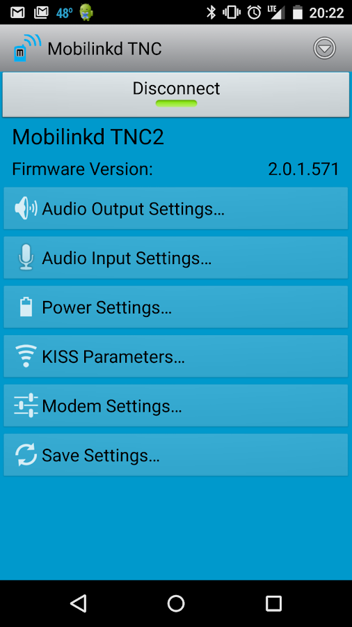 Mobilinkd TNC Config Android Apps on Google Play