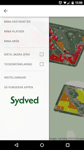 Android application Min Skog screenshot