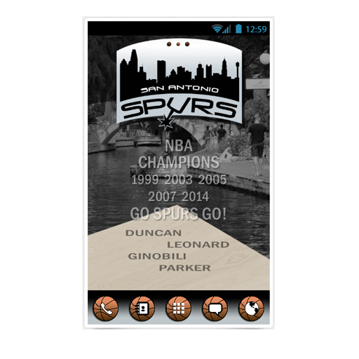 S.A. Spurs GoLauncher Theme LOGO-APP點子