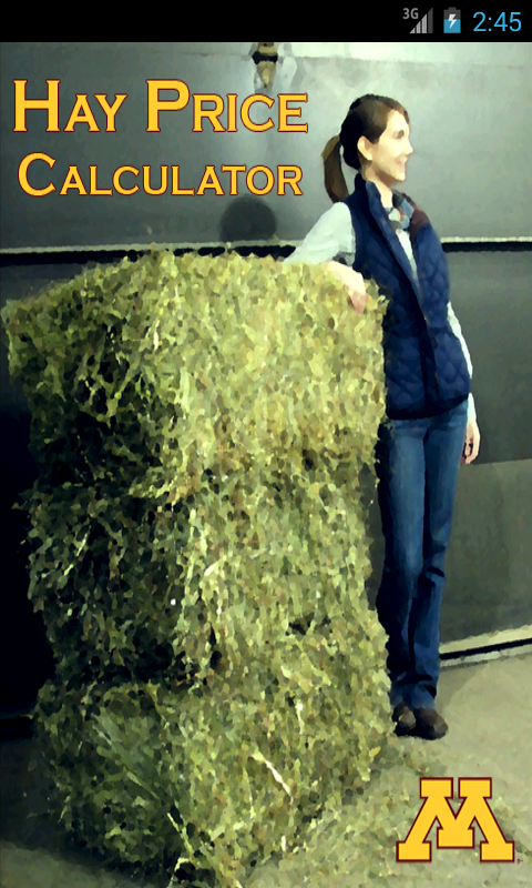 Android application Hay Price Calc screenshort