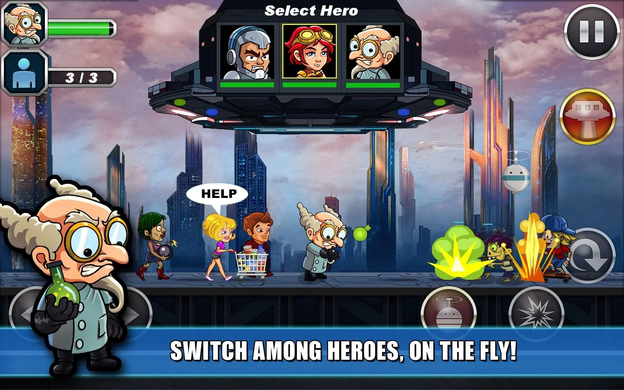 Zombie Busters Squad - screenshot