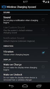 Wireless Charging Xposed
