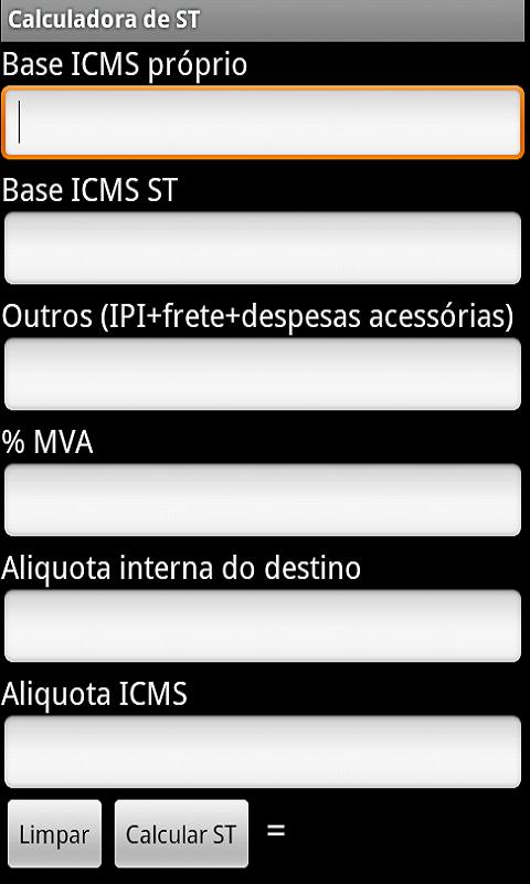 Calculadora de ST Screen 2