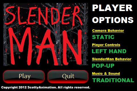 Slender Man RETRO