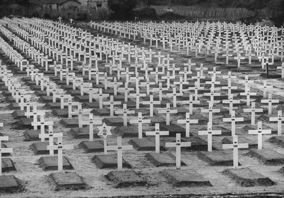 Солдатское кладбище второй мировой войны