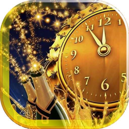 New Year Clock live wallpaper 個人化 App LOGO-APP開箱王