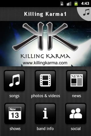 【免費音樂App】Killing Karma1-APP點子