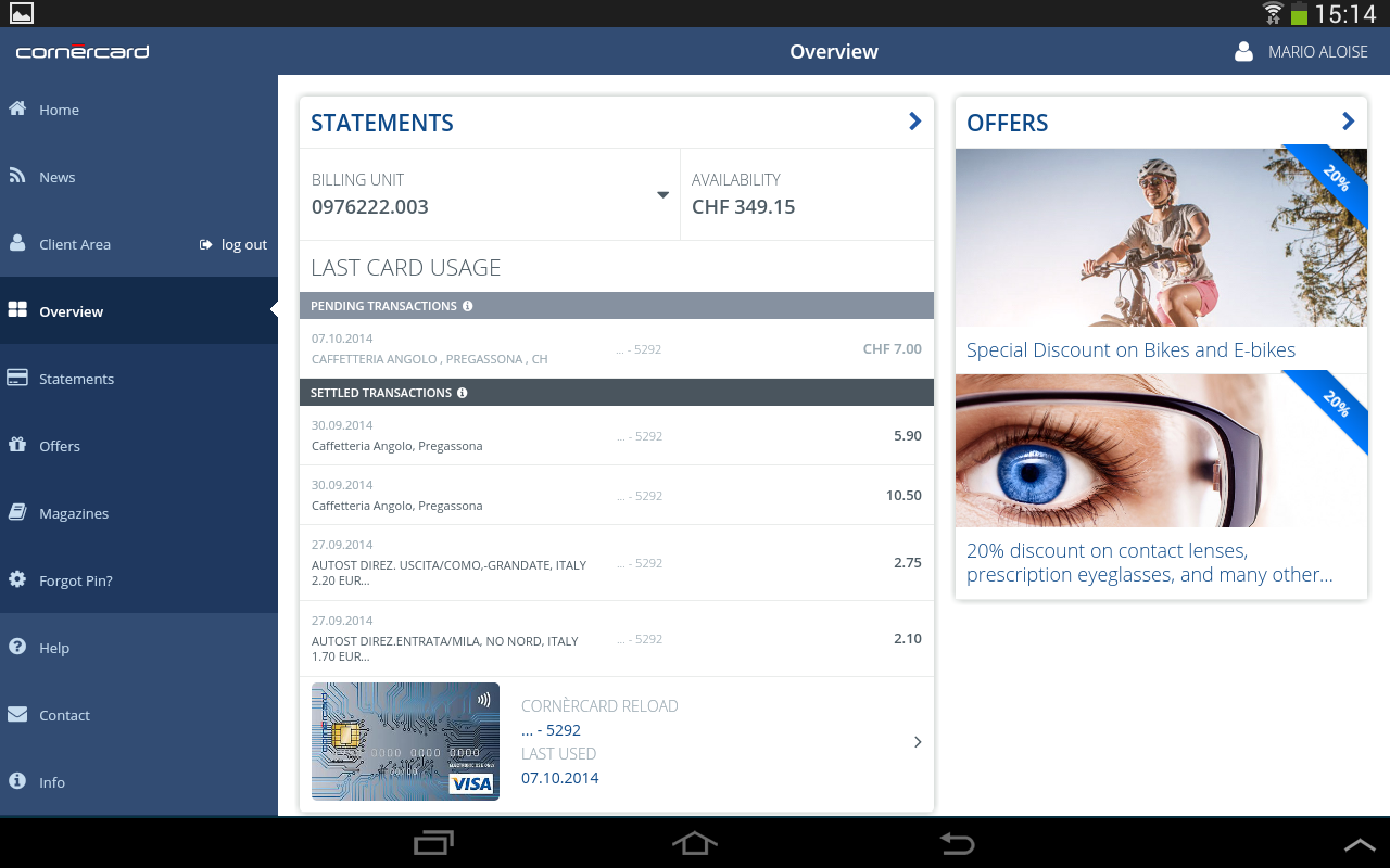 Cornèrcard Android Apps on Google Play