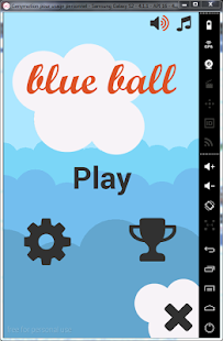 Lastest Blue Ball Jumping Ball APK for Android