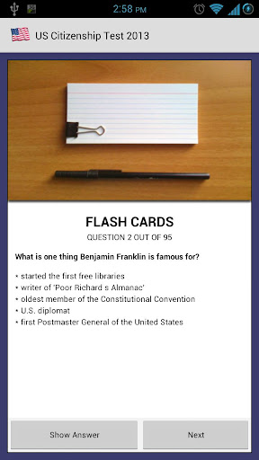 免費下載教育APP|US Citizenship Test 2013 app開箱文|APP開箱王