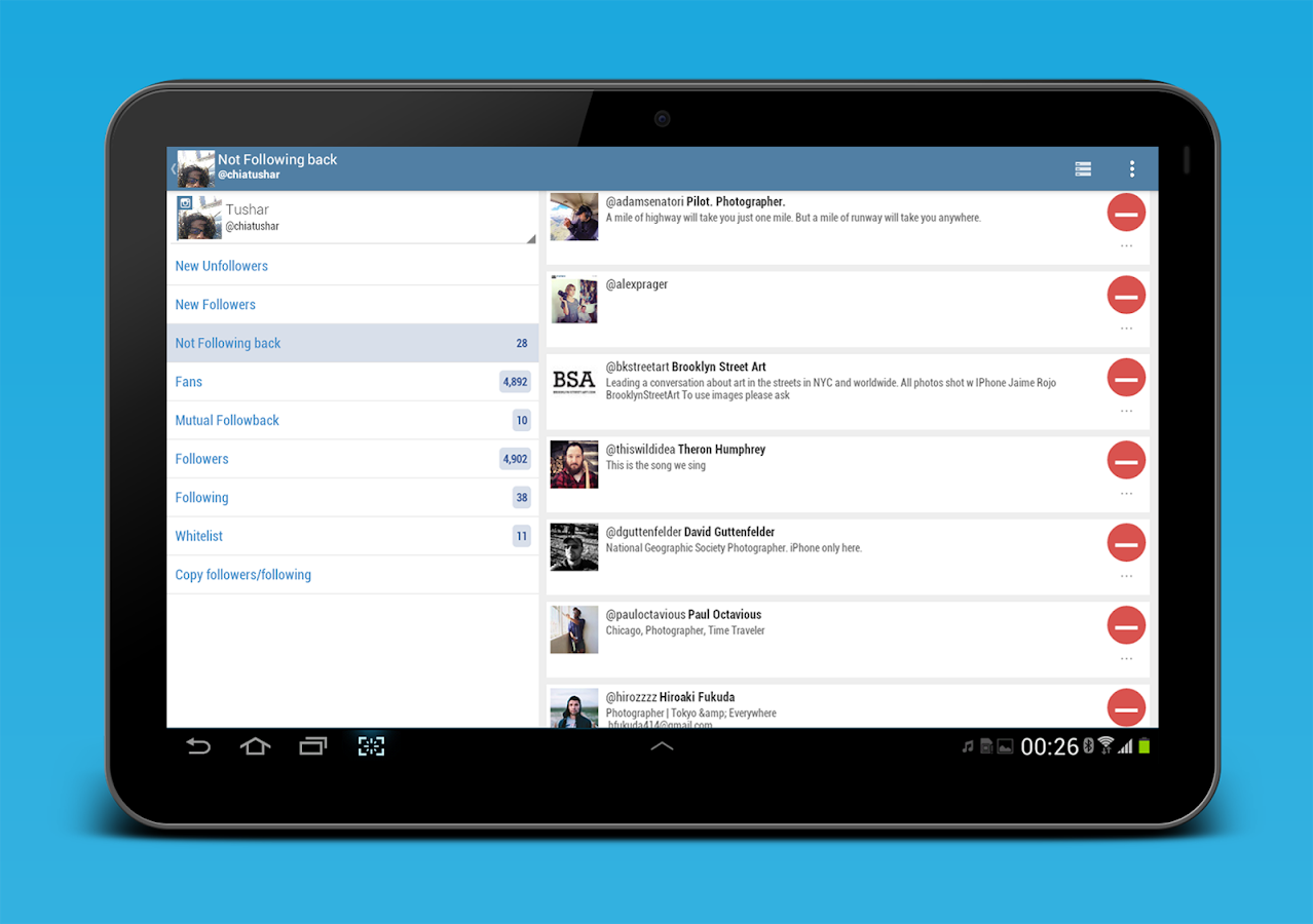 Unfollowers, Twitter Instagram - Android-Apps auf Google Play - 1278 x 900 png 223kB