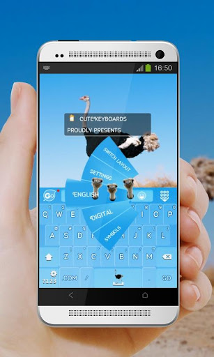 鴕鳥 GO Keyboard Theme